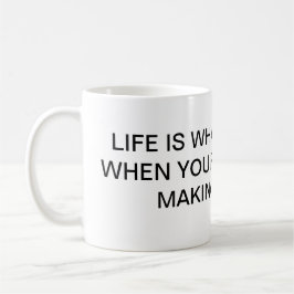 LIV ÄR VAD HÄNDER FLANMUGGEN KAFFEMUGG