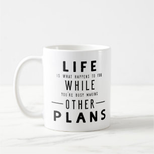 Liv är vad händer… kaffemugg