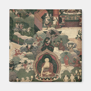 Liv av Buddha Sakymuni Magnet