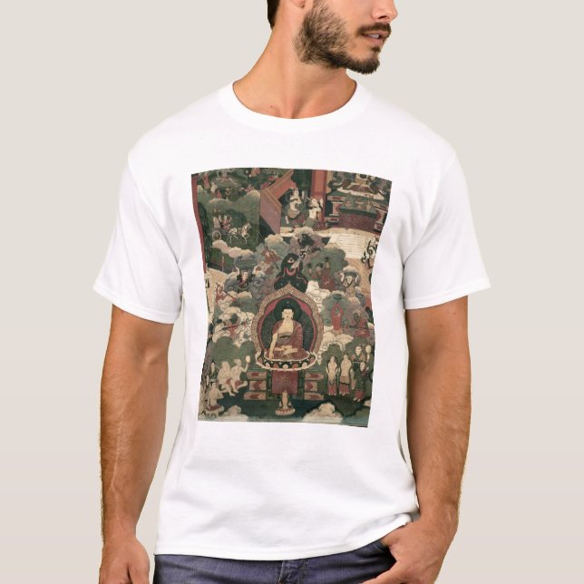 Liv av Buddha Sakymuni T Shirt (Framsida)