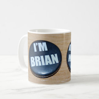 Liv av den Brian muggen Kaffemugg