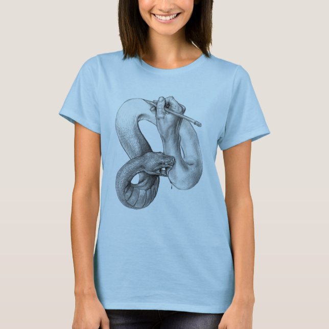 Liv av en konstnärdamskjorta t-shirt (Framsida)