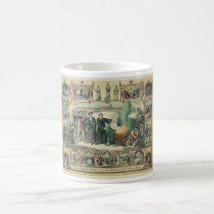 Liv av Martin Luther & hjältar av reformationen Kaffemugg