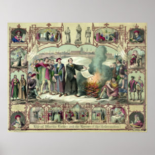Liv av Martin Luther Poster