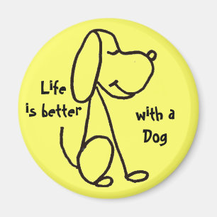 Liv AW är bättre med en hundmagnet Magnet