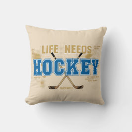 Liv behöver hockey kudde