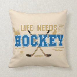 Liv behöver hockey kudde