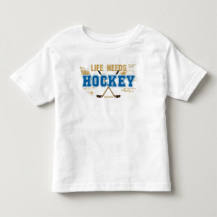 Liv behöver hockeysmåbarn t-shirt
