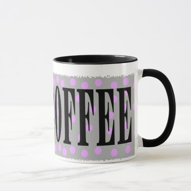 Liv börjar efter kaffe mugg (Höger)
