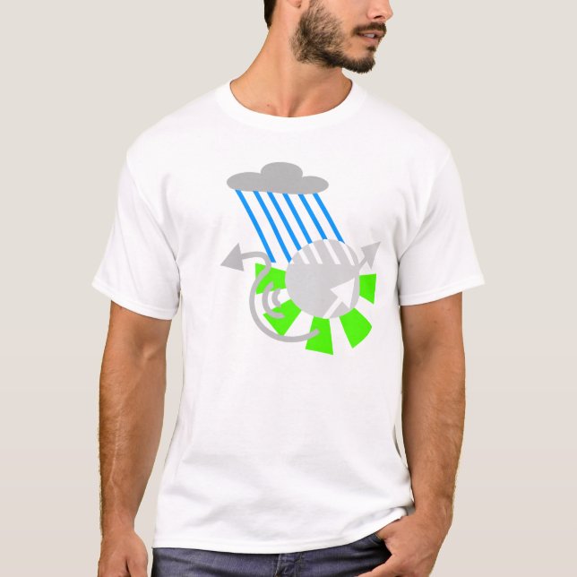 Liv cyklar tee shirt (Framsida)
