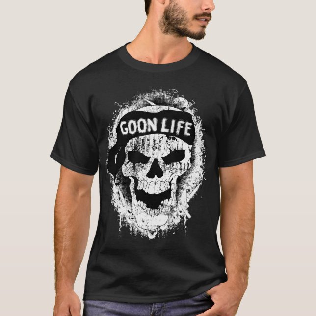 Liv för Goonlivavloppsränna Tee Shirt (Framsida)