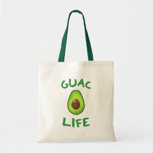 LIV för GUAC (Guacamole) - grönt Tygkasse