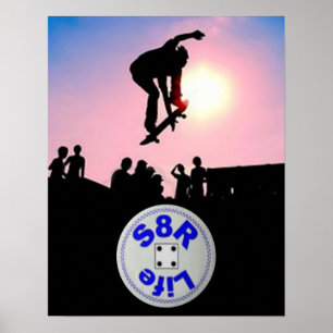 Liv för skater 4 - affisch