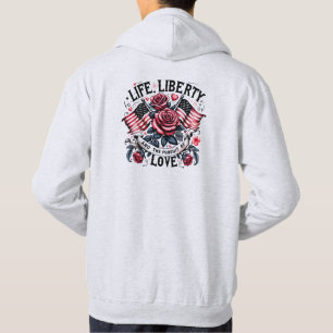 Liv, frihet och jakt på Kärlek - Hoodi Sweatshirt