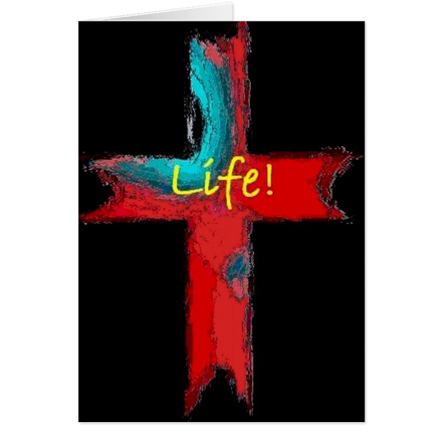 LIV! HÄLSNINGSKORT (Framsidan)