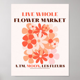 LIV HELA FLÖDESMARKNADEN POSTER