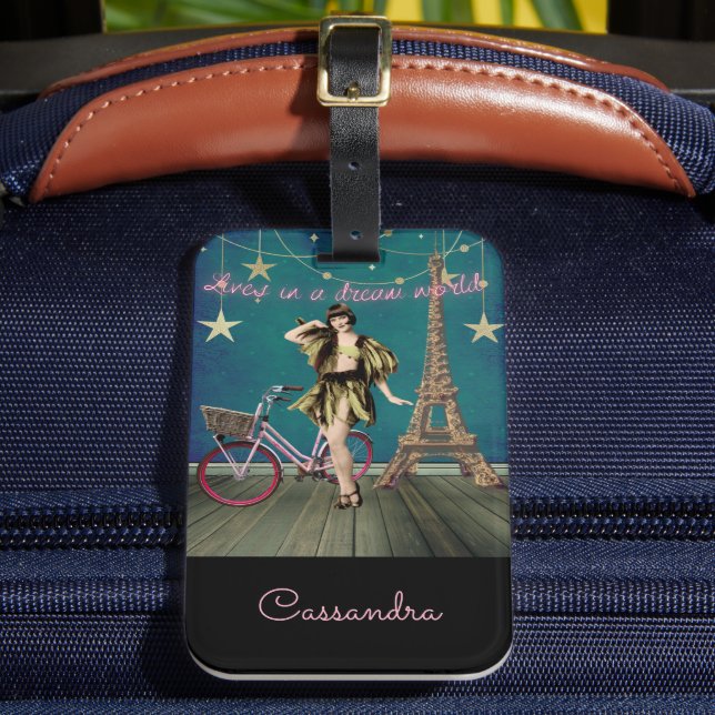 Liv i en Funky som är förändrad i drömvärlden Bagagebricka (Framsida Insitu 2)