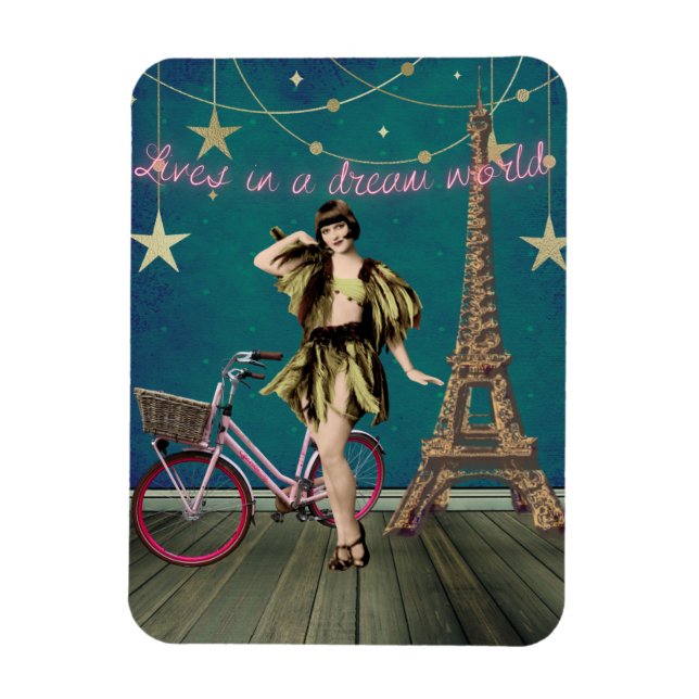 Liv i en Funky som är förändrad i drömvärlden Magnet (Vertikal)