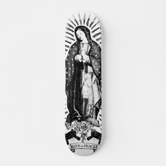LIV I FRED SKATEBOARD BRÄDA 19,5 CM (Framsida)