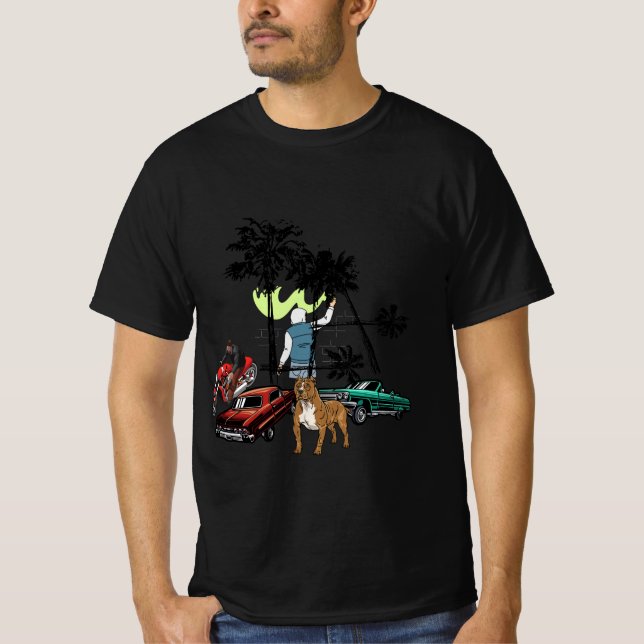 Liv i LA T Shirt (Framsida)