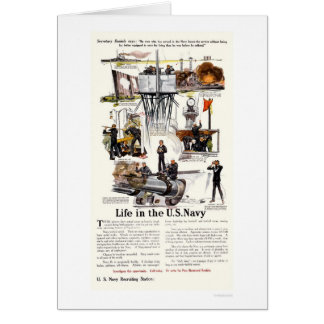 Liv i U.S.-marinen Hälsningskort