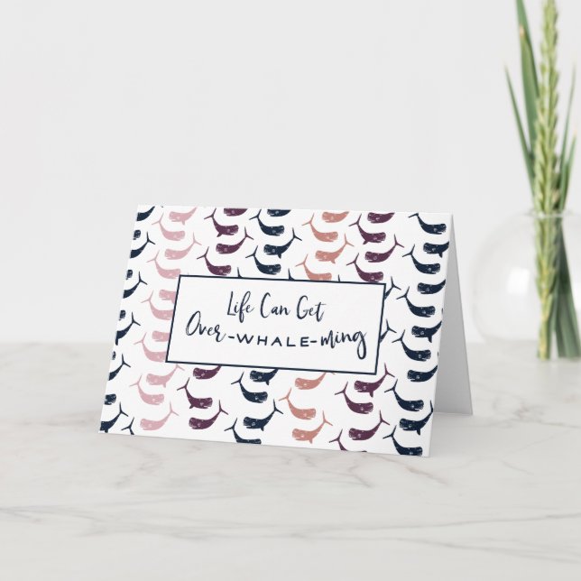 Liv kan vara Över-Val-ming ..... eller att Kort (Framsida)