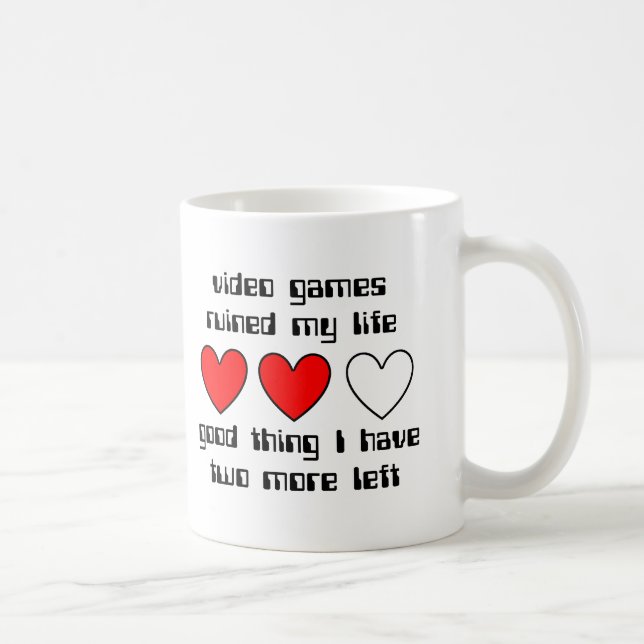 Liv kvar Rolig Mugg Humor (Höger)