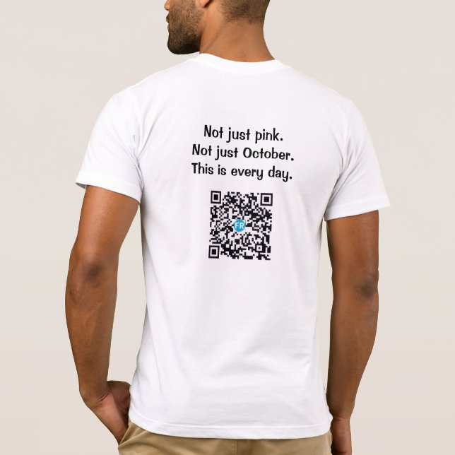 Liv Loud™ Tee - Varje dag Awareness Edition (Baksida)