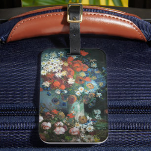 Liv med ängsblommor   Vincent van Gogh Bagagebricka
