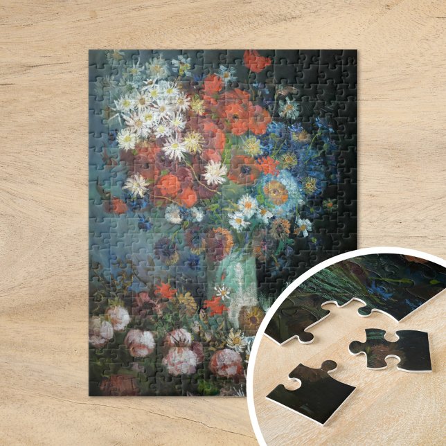 Liv med ängsblommor | Vincent Van Gogh Pussel (Skapare uppladdad)