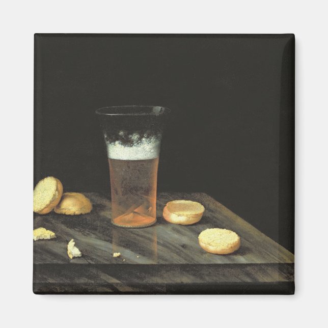 Liv med Beer Glass Magnet (Framsidan)