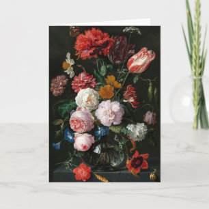 Liv med blommor Jan Davidsz de Heem Kort