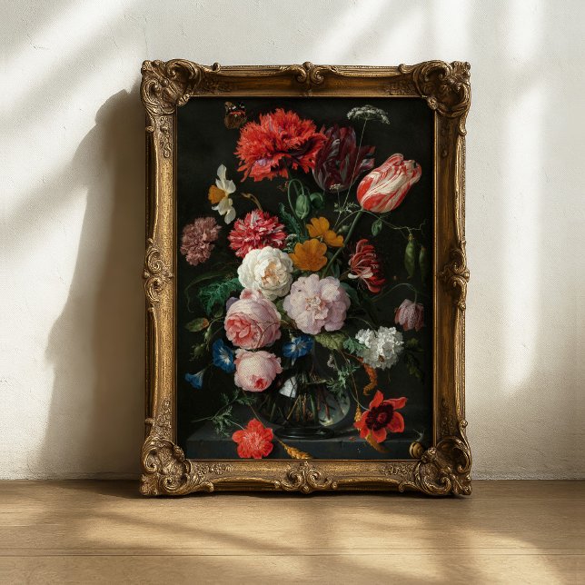 Liv med blommor | Jan Davidsz de Heem Poster (Skapare uppladdad)