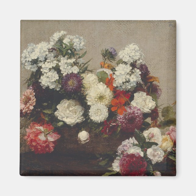 Liv med blommor magnet (Framsidan)