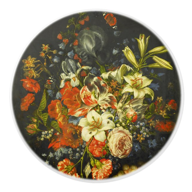 Liv med blommor och frukt knopp (Framsidan)