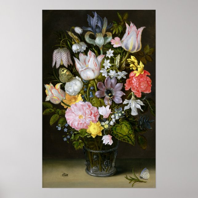 Liv med blommor poster (Framsidan)