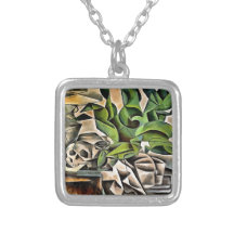 Liv med Cranium Geometric Vanitas Art