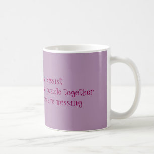 Liv med en Narcissistmugg Kaffemugg
