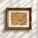 Liv med Fransk Novels | Vincent Van Gogh Poster<br><div class="desc">Livet med Fransk Novels och Glass med Ro (1887) av den nederländske postimponerande konstnären Vincent Van Gogh. Originalteckningen är en olja på arbetsytan som skildrar ett lager bokar i varma gulter. Använda verktygen för att lägga till anpassningsbar eller anpassa bilden.</div>