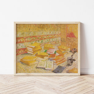 Liv med Fransk Novels   Vincent Van Gogh Poster