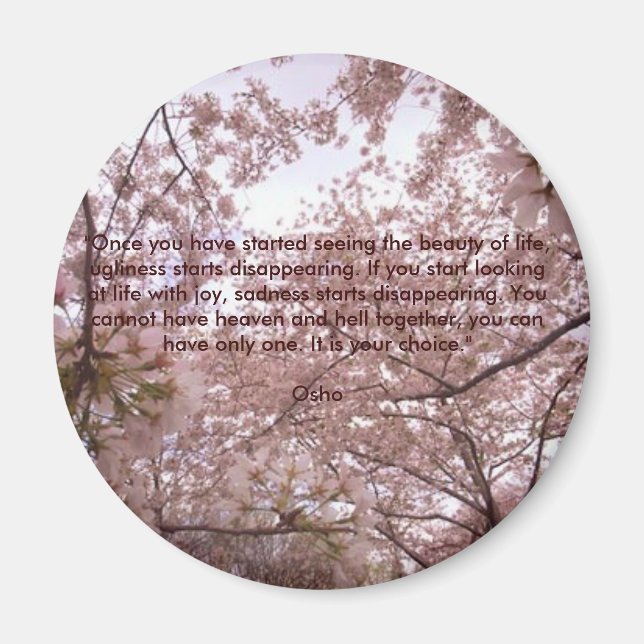 Liv med glädjen magnet (Framsidan)