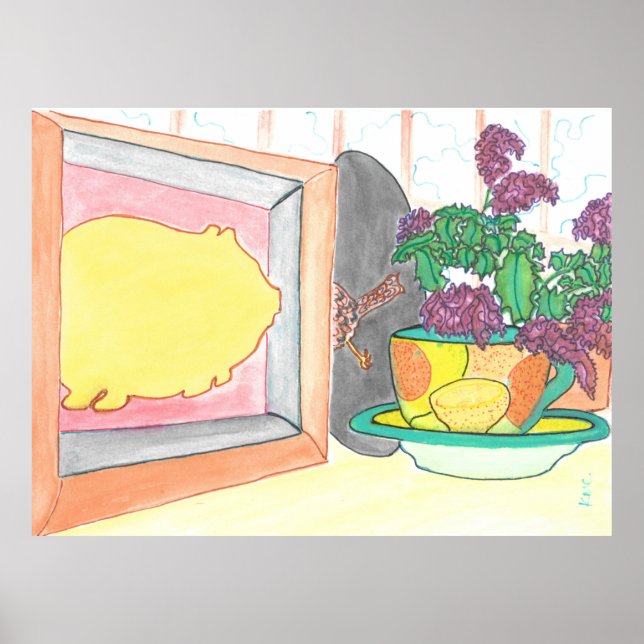 Liv med Gris Cookie Poster (Framsidan)