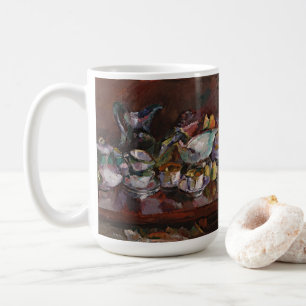 Liv med Kaffe koppar Anton Faistauer