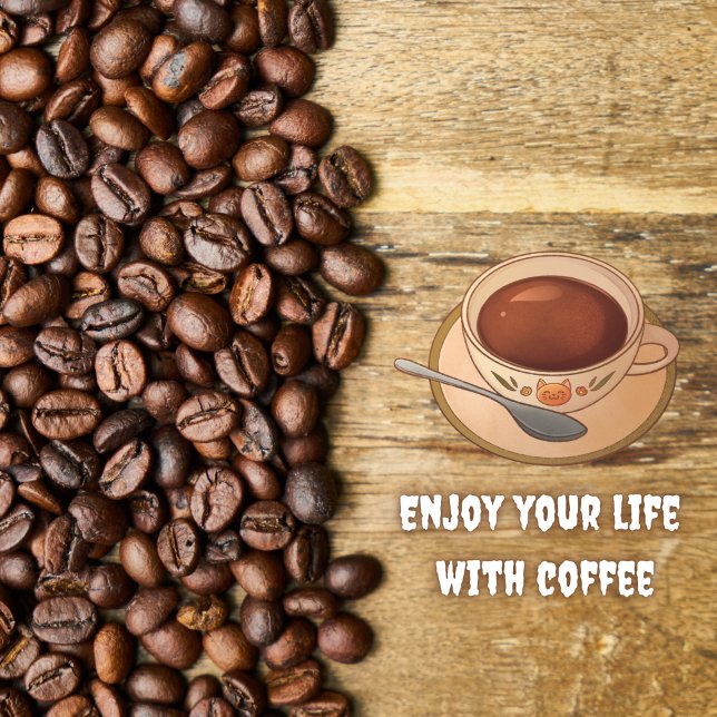 Liv med kaffe kudde (Skapare uppladdad)