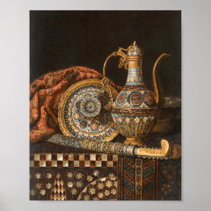 Liv med kaffepot Max Schödl Poster