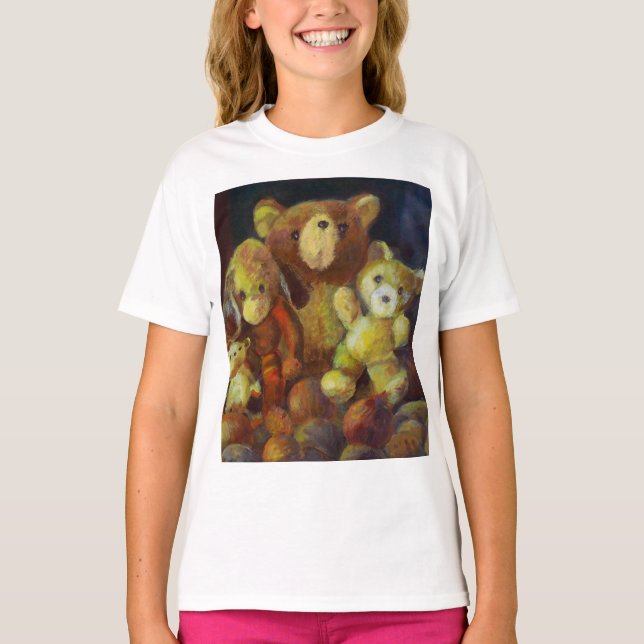 Liv med Nallar T Shirt (Framsida)