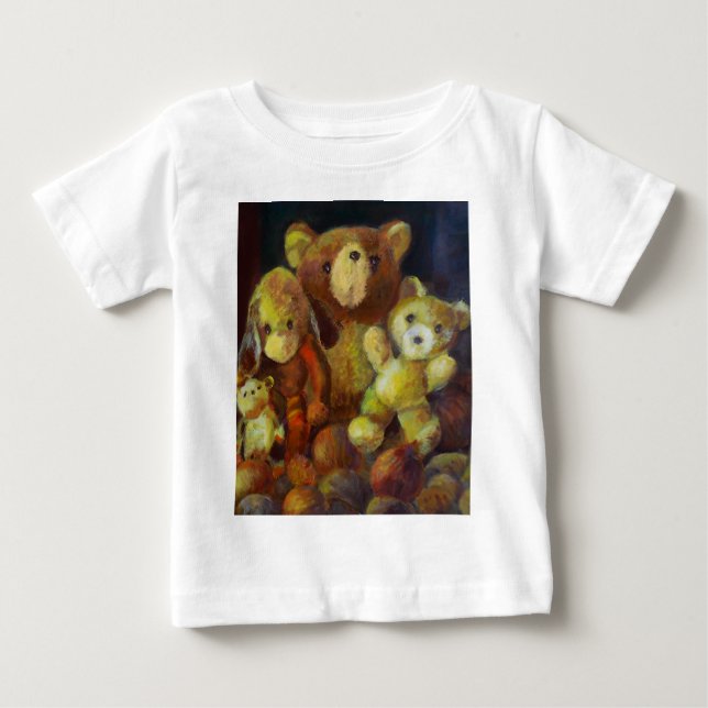 Liv med Nallar T Shirt (Framsida)