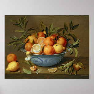 Liv med Orangar och citroner Poster