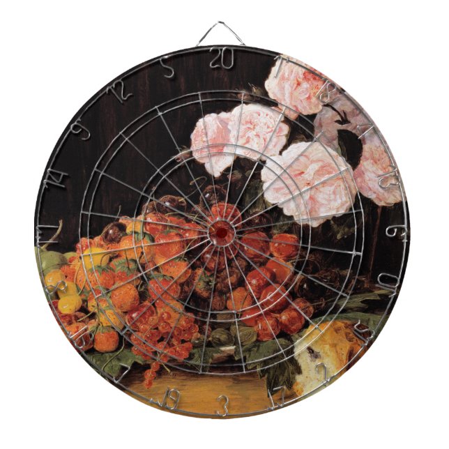 Liv med Ro, jordgubbar och bröd Darttavla (Framsidan)