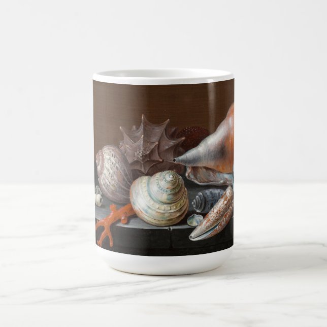 Liv med Snäckor | Johann Jakob Dietzsch Kaffemugg (Center)